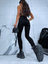 Черные джинсы EXTRA HIGH WAIST AP398-16
